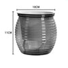 Self Watering Flower Pot Fish Tank Transparent Plastic Plant Pots Mini Self Watering Planter Pot Vase For Home Decoration