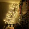 144 LEDs 7.5FT Enchanted Willow Vine Lights Christmas Garland Light Flexible DIY Branch Light for Room Wall Wedding Party Decor