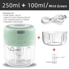 Electric Kitchen Food Chopper Mini Garlic Masher crusher USB Portable Meat Grinder Vegetable Chopper for Kitchen Gadgets