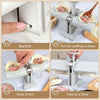 Automatic Dumpling Maker Mould Machine Household Press Double Head Wrapper Dumpling Pastry Making Empanadas Pierogi Kitchen Tool