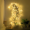 144 LEDs 7.5FT Enchanted Willow Vine Lights Christmas Garland Light Flexible DIY Branch Light for Room Wall Wedding Party Decor