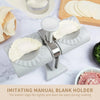 Automatic Dumpling Maker Mould Machine Household Press Double Head Wrapper Dumpling Pastry Making Empanadas Pierogi Kitchen Tool