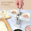 Automatic Dumpling Maker Mould Machine Household Press Double Head Wrapper Dumpling Pastry Making Empanadas Pierogi Kitchen Tool