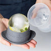 1PC Whiskey Round Cube Maker Silicone Spherical Ice Cube Mould Ice Maker Machine Quick Freezer Ice Mold Tray Kitchen Gadgets