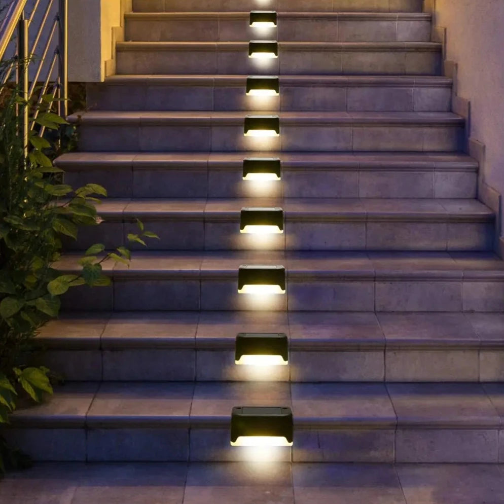 Waterproof Solar Deck  Step Lights