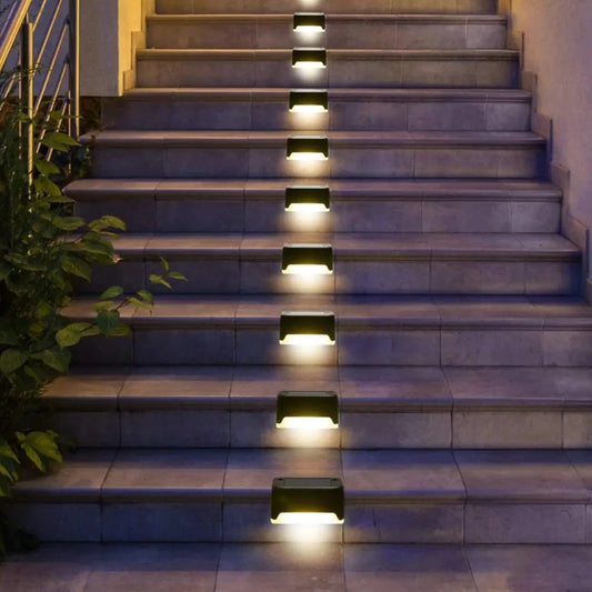 Waterproof Solar Deck  Step Lights